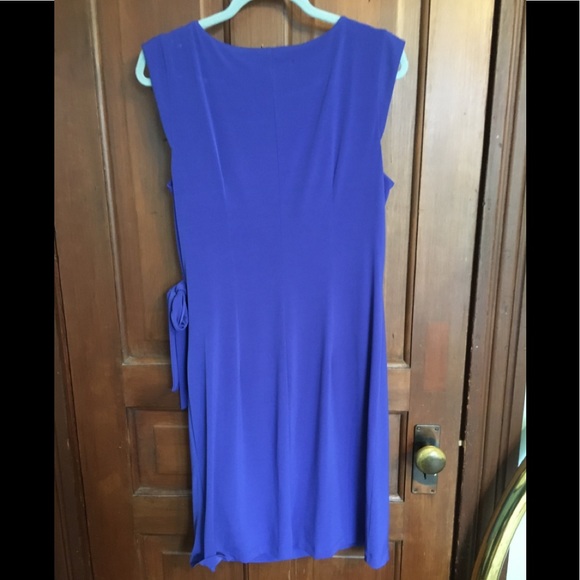 Bianca Nygard draped sheath, knee length dress - L - Picture 4 of 4
